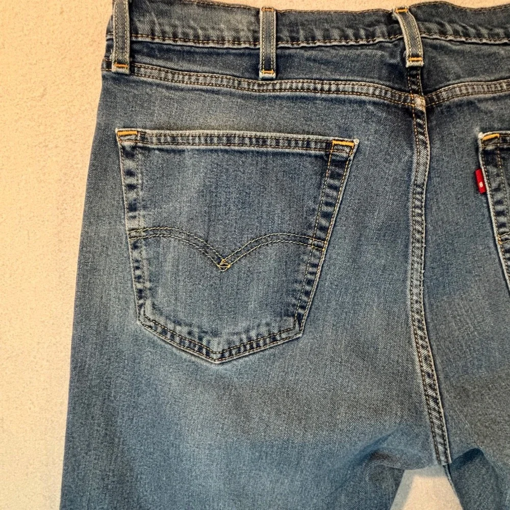 Levis 505 Regular Fit Straight Leg Jeans Mens 38x32 Medium Wash Denim 00505-1620
